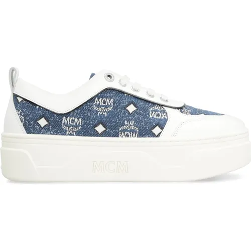 MCM - Shoes > Sneakers - Blue - MCM - Modalova