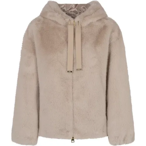 Jackets > Faux Fur & Shearling Jackets - - Herno - Modalova