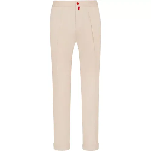 Trousers > Slim-fit Trousers - - Kiton - Modalova