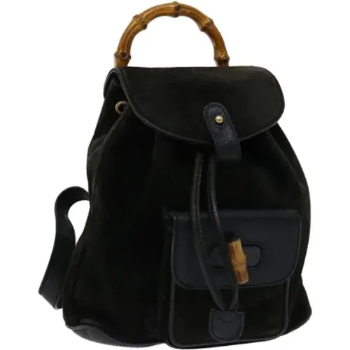 Pre-owned > Pre-owned Bags > Pre-owned Backpacks - - Gucci Vintage - Modalova