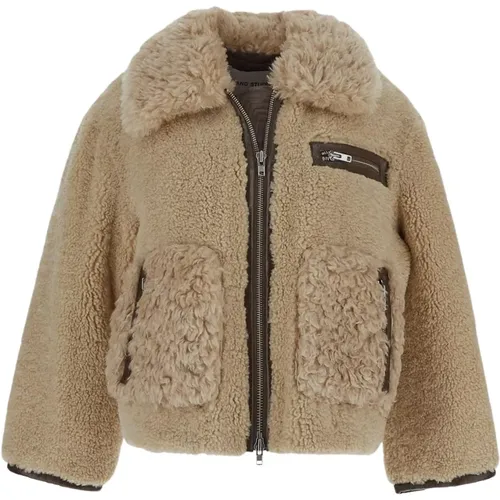 Jackets > Faux Fur & Shearling Jackets - - Stand Studio - Modalova