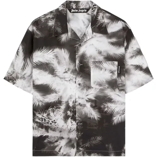 Shirts > Short Sleeve Shirts - - Palm Angels - Modalova