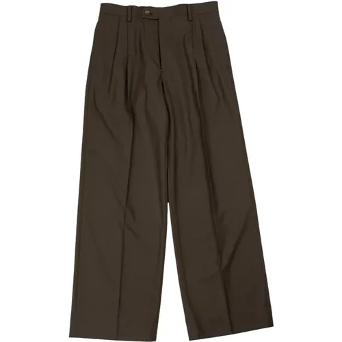 Trousers > Wide Trousers - - Auralee - Modalova