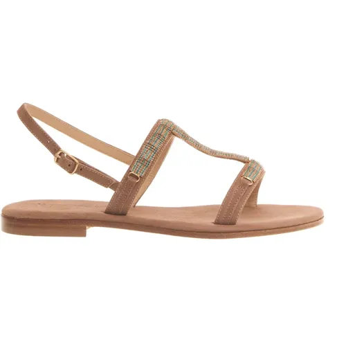 Shoes > Sandals > Flat Sandals - - Paola Fiorenza - Modalova