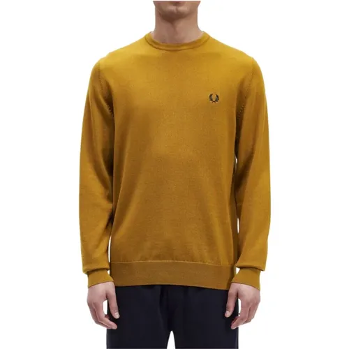 Knitwear > Round-neck Knitwear - - Fred Perry - Modalova