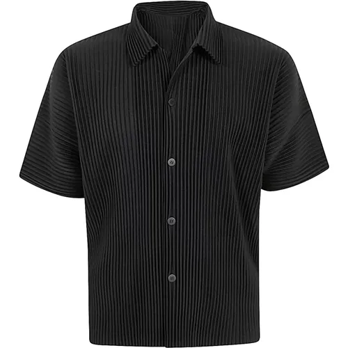 Shirts > Short Sleeve Shirts - - Issey Miyake - Modalova