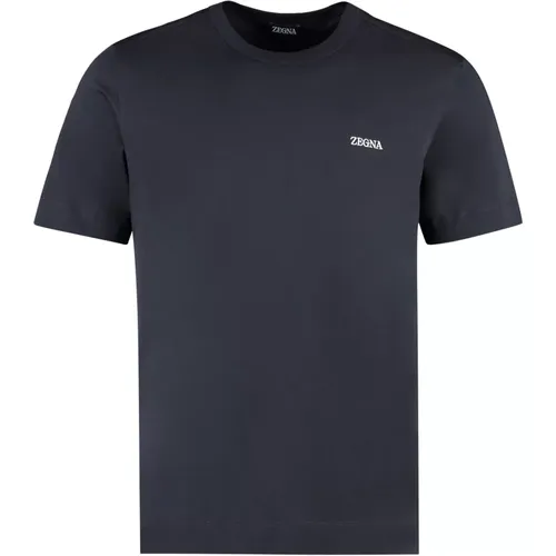 Tops > T-Shirts - - Ermenegildo Zegna - Modalova