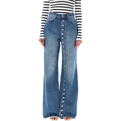 Jeans > Wide Jeans - - Jean Paul Gaultier - Modalova