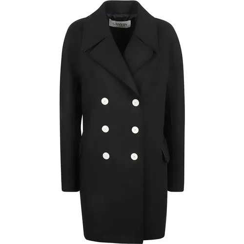 Coats > Double-Breasted Coats - - Lanvin - Modalova