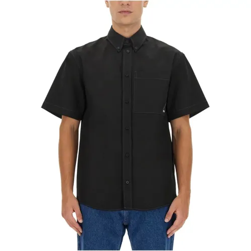 Shirts > Short Sleeve Shirts - - Msgm - Modalova