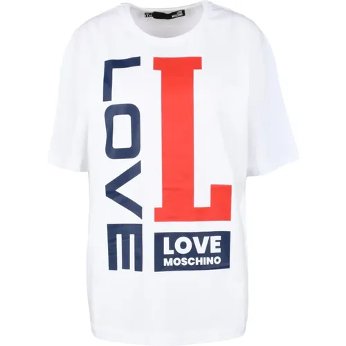 Tops > T-Shirts - - Love Moschino - Modalova