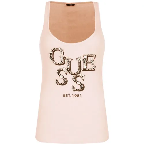 Tops > Sleeveless Tops - - Guess - Modalova