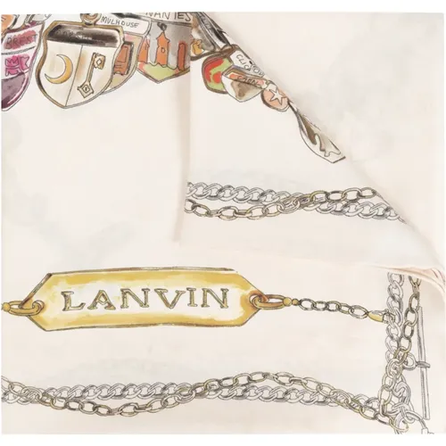 Accessories > Scarves > Silky Scarves - - Lanvin - Modalova