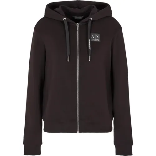 Sweatshirts & Hoodies > Zip-throughs - - Armani Exchange - Modalova