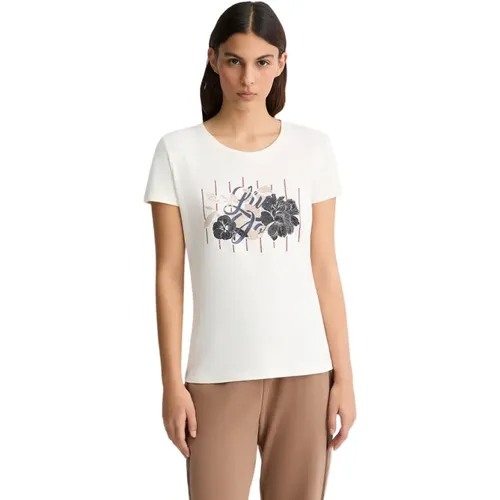 Liu Jo - Tops > T-Shirts - White - Liu Jo - Modalova