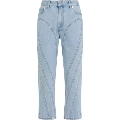 Jeans > Cropped Jeans - - Mugler - Modalova