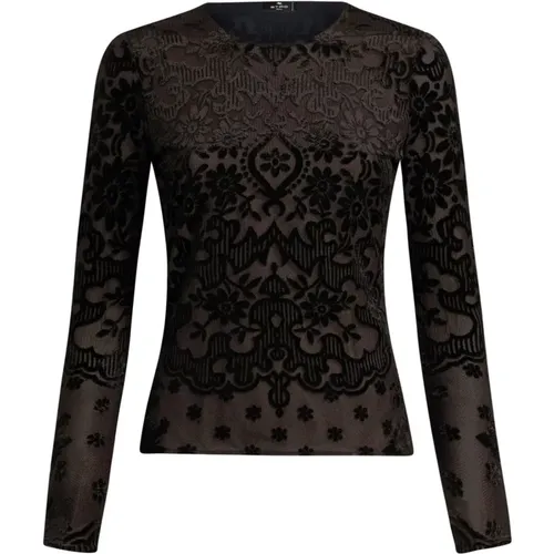 Tops > Long Sleeve Tops - - ETRO - Modalova