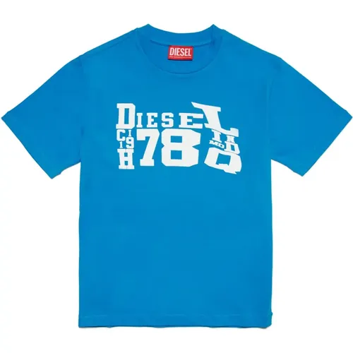 Kids > Tops > T-Shirts - - Diesel - Modalova