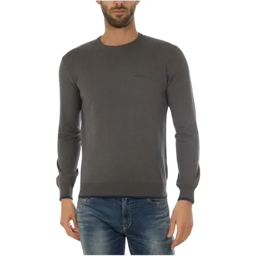 Knitwear > Round-neck Knitwear - - Armani Jeans - Modalova