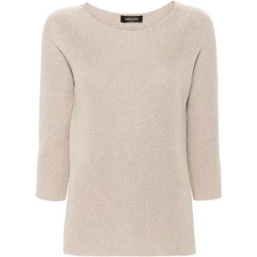 Knitwear > Round-neck Knitwear - - Fabiana Filippi - Modalova