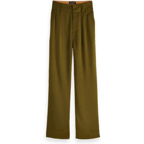 Trousers > Straight Trousers - - Scotch & Soda - Modalova