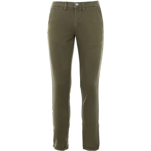 Sun68 - Trousers > Chinos - Green - Sun68 - Modalova