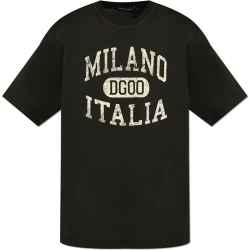 Tops > T-Shirts - - Dolce & Gabbana - Modalova