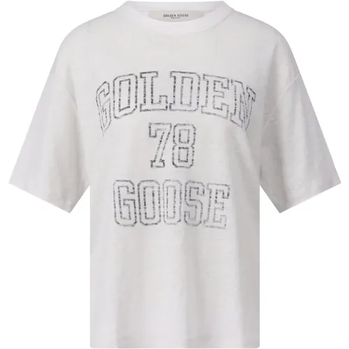 Tops > T-Shirts - - Golden Goose - Modalova