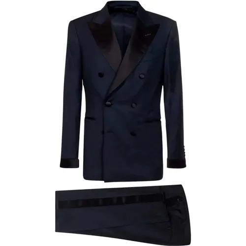 Suits > Suit Sets > Double Breasted Suits - - Tom Ford - Modalova