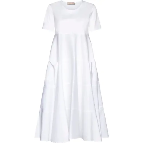 Dresses > Day Dresses > Midi Dresses - - Blanca Vita - Modalova