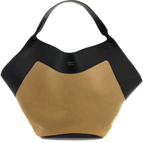 Khaite - Bags > Handbags - Beige - Khaite - Modalova