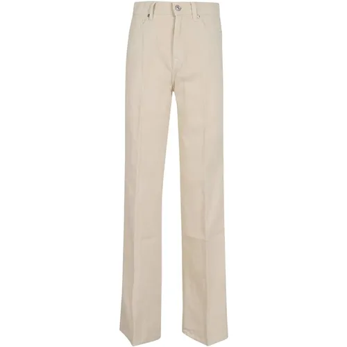 Trousers > Straight Trousers - - 7 For All Mankind - Modalova