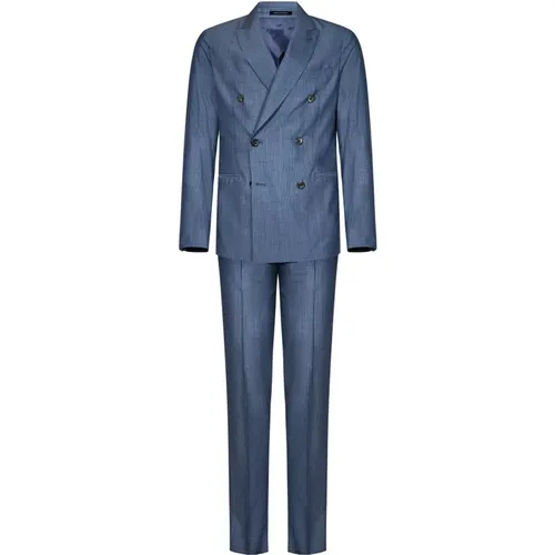 Suits > Suit Sets > Double Breasted Suits - - Emporio Armani - Modalova
