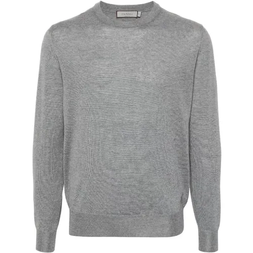 Knitwear > Round-neck Knitwear - - Canali - Modalova