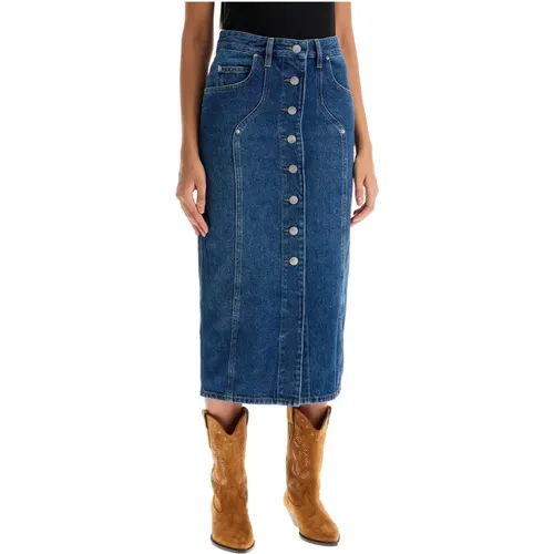 Skirts > Denim Skirts - - Isabel Marant Étoile - Modalova