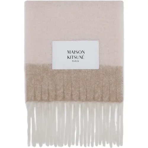 Accessories > Scarves > Winter Scarves - - Maison Kitsuné - Modalova