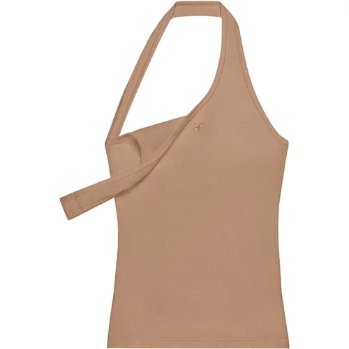 Tops > Sleeveless Tops - - Courrèges - Modalova