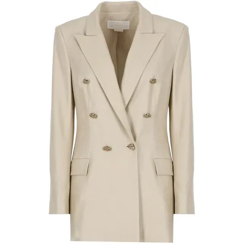 Genny - Jackets > Blazers - Beige - Genny - Modalova