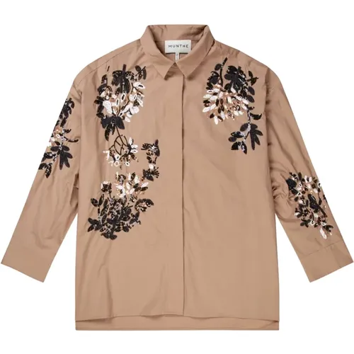 Blouses & Shirts > Shirts - - Munthe - Modalova