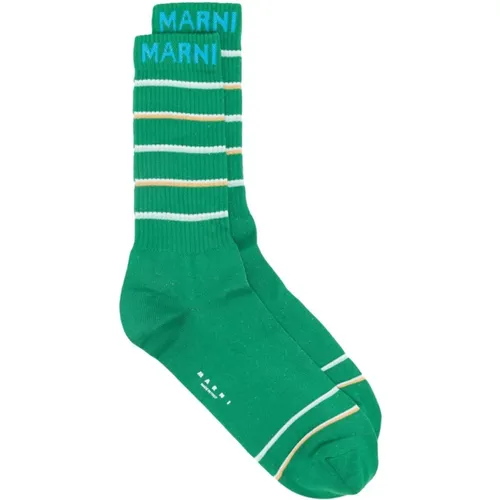 Marni - Underwear > Socks - Green - Marni - Modalova