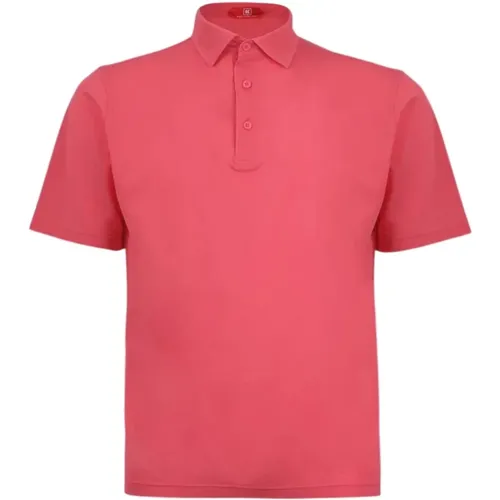 Kiton - Tops > Polo Shirts - Red - Kiton - Modalova