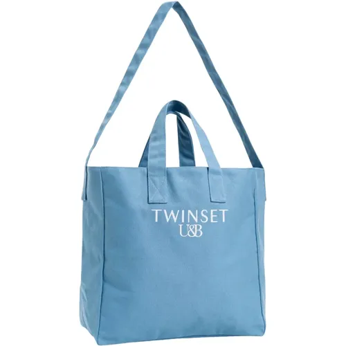 Twinset - Bags > Tote Bags - Blue - Twinset - Modalova