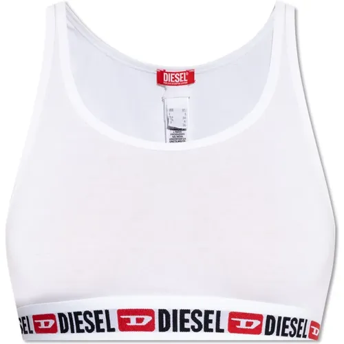 Diesel - Underwear > Bras - White - Diesel - Modalova