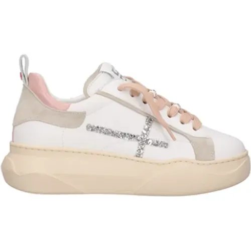 Gio+ - Shoes > Sneakers - Beige - Gio+ - Modalova