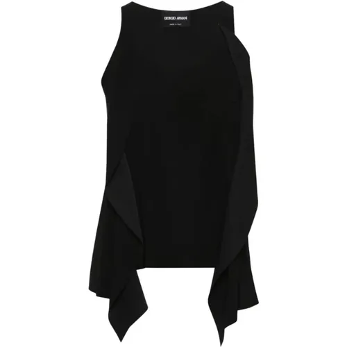 Tops > Sleeveless Tops - - Giorgio Armani - Modalova