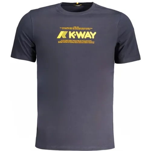 K-Way - Tops > T-Shirts - Blue - K-way - Modalova