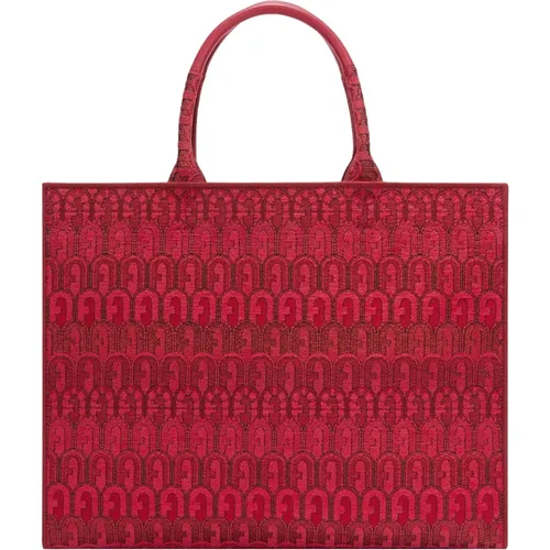 Furla - Bags > Tote Bags - Red - Furla - Modalova