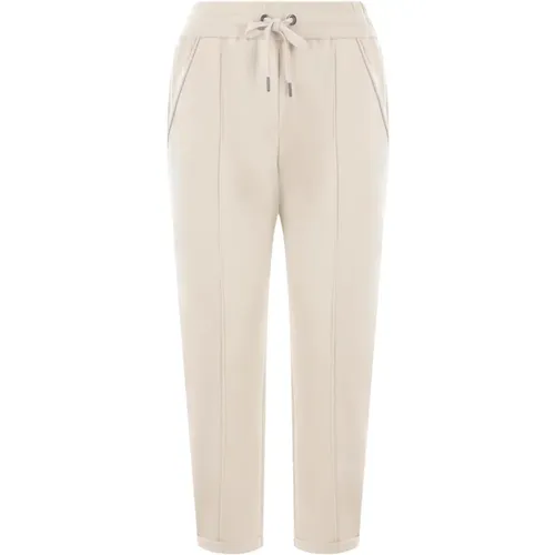 Trousers > Sweatpants - - BRUNELLO CUCINELLI - Modalova