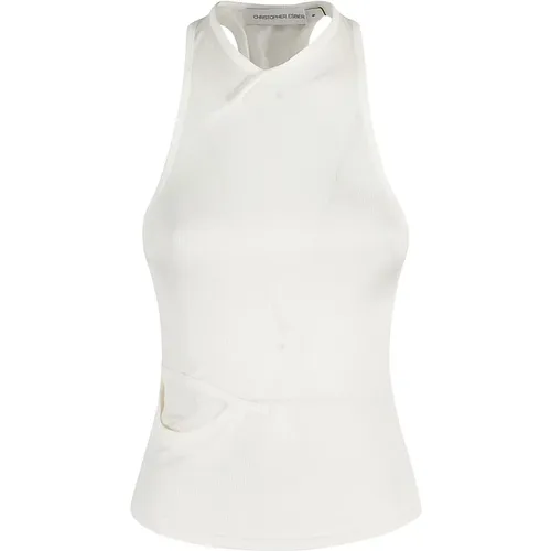 Tops > Sleeveless Tops - - Christopher Esber - Modalova