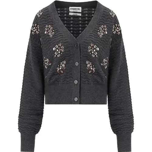 Knitwear > Cardigans - - Essentiel Antwerp - Modalova